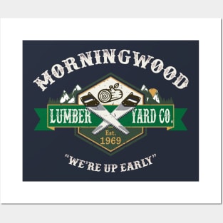 Morningwood Lumber Yard Company Posters and Art